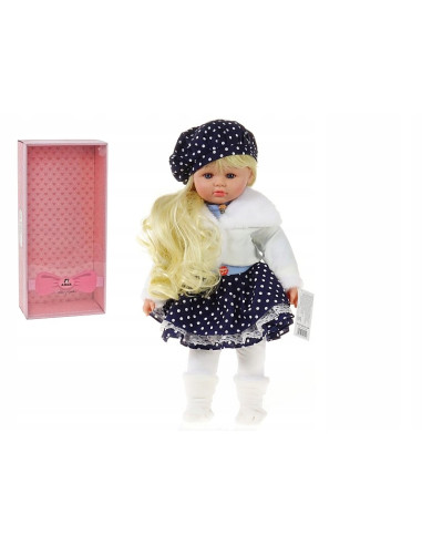 LALKA BOBAS 45cm. zgina ręce, nogi. MÓWI, ŚPIEWA