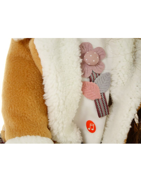 LALKA BOBAS 45cm. zgina ręce, nogi. MÓWI, ŚPIEWA. W opakowniu prezentowym