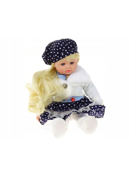LALKA BOBAS 45cm. zgina ręce, nogi. MÓWI, ŚPIEWA
