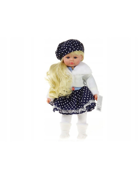 LALKA BOBAS 45cm. zgina ręce, nogi. MÓWI, ŚPIEWA