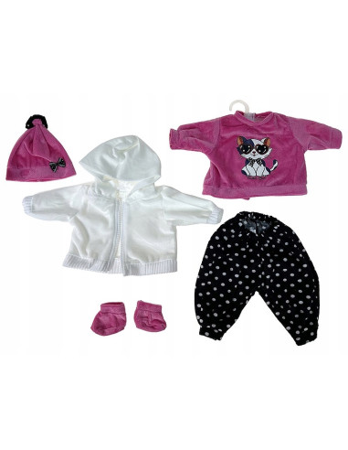 UBRANKO DLA LALKI 45 CM Ciuszki dla lalki bobas