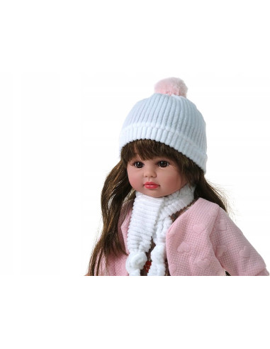 LALKA Z DŁUGIMI WŁOSAMI 40cm INTERAKTYWNA