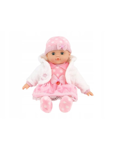 LALKA BOBAS 40cm MÓWI ŚPIEWA ZAMYKA OCZY