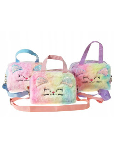 TOREBKA dla dziewczynki KOTEK Z USZAMI ODPINANY...