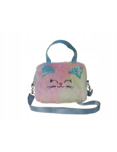 TOREBKA dla dziewczynki KOTEK Z USZAMI ODPINANY... 2