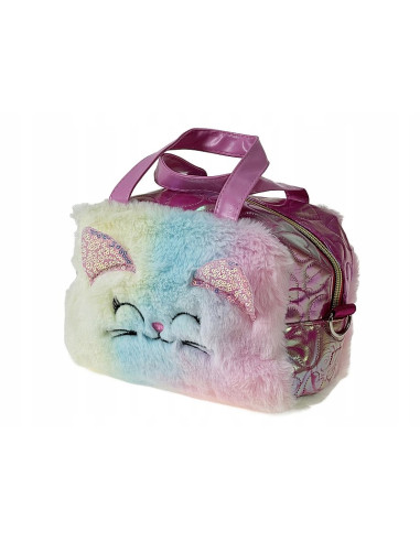 TOREBKA dla dziewczynki KOTEK Z USZAMI ODPINANY...