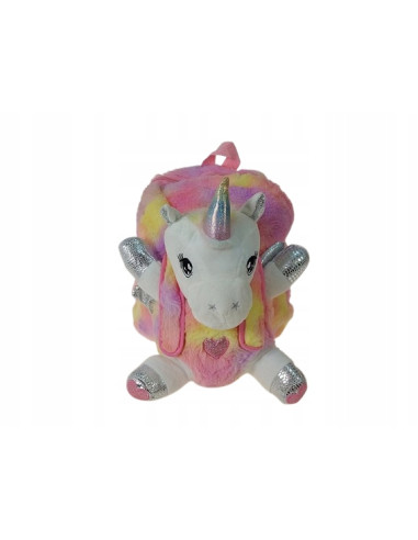 PLECAK JEDNOROŻEC. JEDNOROŻEC - MASKOTKA ODPINANA