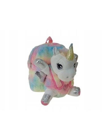 PLECAK JEDNOROŻEC. JEDNOROŻEC - MASKOTKA ODPINANA