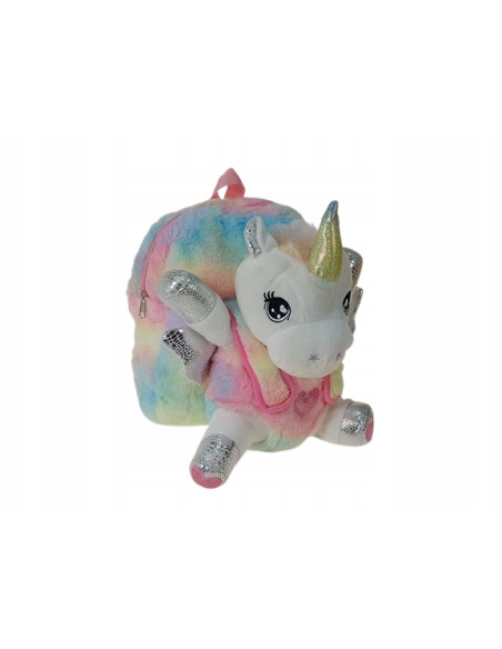 PLECAK JEDNOROŻEC. JEDNOROŻEC - MASKOTKA ODPINANA