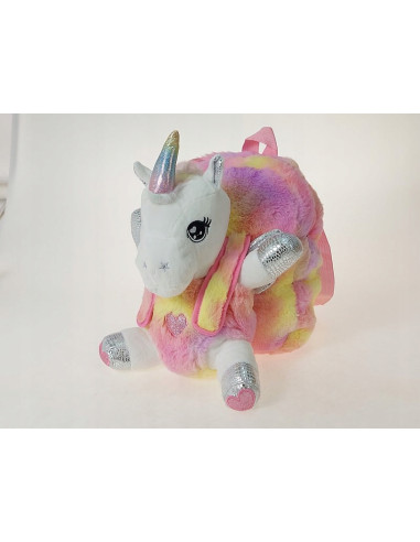 PLECAK JEDNOROŻEC. JEDNOROŻEC - MASKOTKA ODPINANA