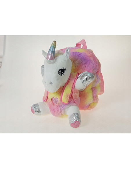 PLECAK JEDNOROŻEC. JEDNOROŻEC - MASKOTKA ODPINANA