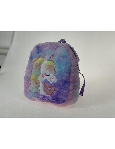 Plecak Pluszowy JEDNOROŻEC Szkolny Na Wakacje...