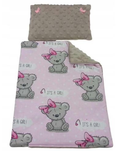 KOMPLET POŚCIELI DLA LALEK BOBAS, BORN....