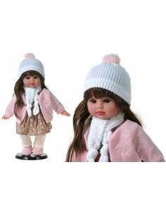 LALKA BOBAS 40cm JAK ŻYWA. INTERAKTYWNA