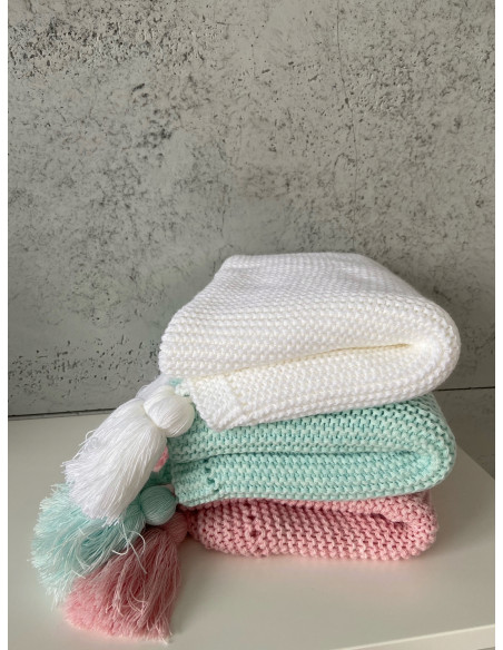 Kocyk otulacz PREZENT MIĘKKI BLANKET KOC TKANY