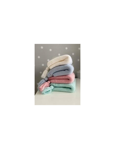 Kocyk otulacz PREZENT MIĘKKI BLANKET KOC TKANY