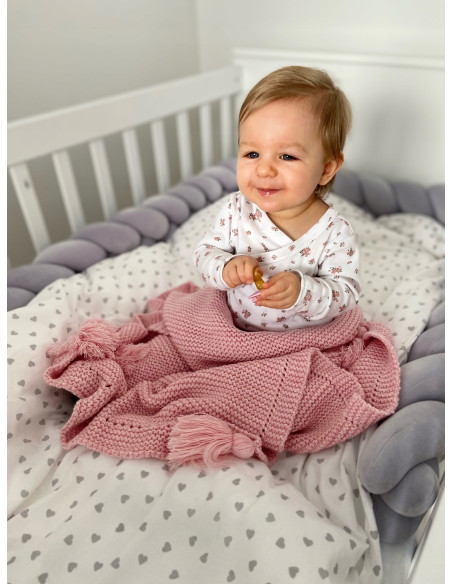 Kocyk otulacz PREZENT 80x80cm MIĘKKI BLANKET KOC TKANY 7 kolorów