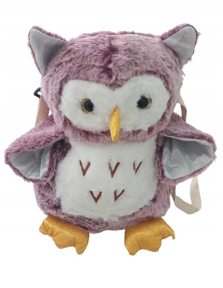 TOREBKA DZIECIĘCA SOWA. TOREBKA NA RAMIĘ TOREBKA Z REGULOWANYM PASKIEM