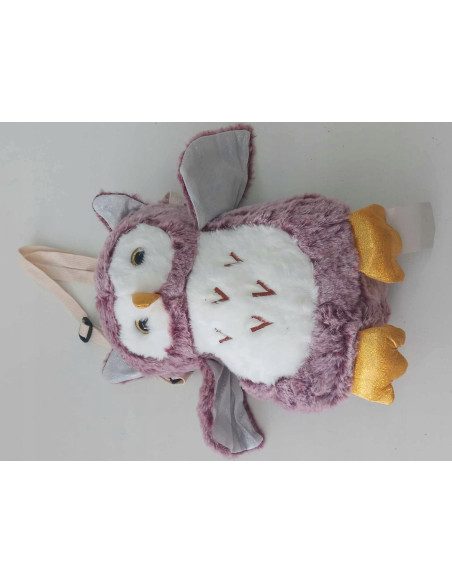 TOREBKA DZIECIĘCA SOWA. TOREBKA NA RAMIĘ TOREBKA Z REGULOWANYM PASKIEM