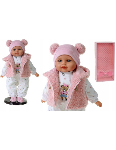 LALKA BOBAS 35 cm MÓWI I ŚPIEWA. W OPAKOWANIU...
