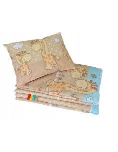 Poszewki bawełniane 2szt 100x75cm 60x40cm