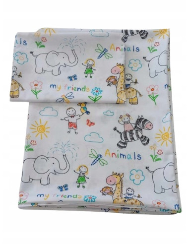 Poszewki bawełniane 2szt 100x75cm 60x40cm