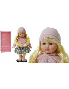 LALKA 40cm INTERAKTYWNA SZYTE DŁUGIE WŁOSY