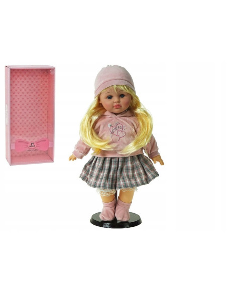 LALKA 40cm INTERAKTYWNA SZYTE DŁUGIE WŁOSY