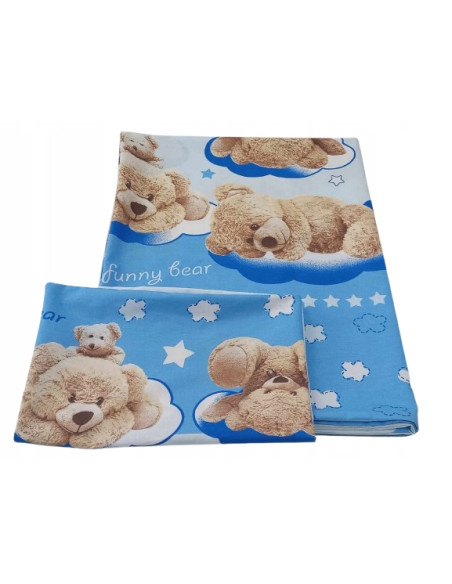 Poszewki bawełniane 2szt. 100x75 ,40x30 POSZEWKI DLA DZIECI