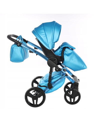Wózek dziecięcy Junama FLUO V3 ( zestaw 2w1 ) 12