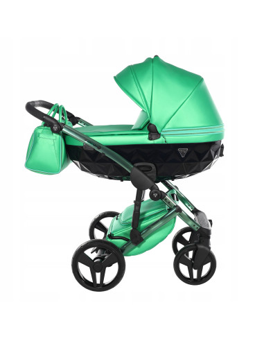 Wózek dziecięcy Junama FLUO V3 ( zestaw 3w1 ) 13