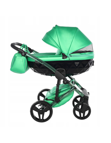 Wózek dziecięcy Junama FLUO V3 ( zestaw 3w1 ) 13
