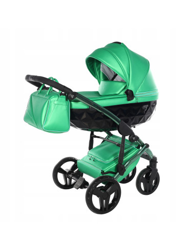 Wózek dziecięcy Junama FLUO V3 ( zestaw 3w1 ) 13