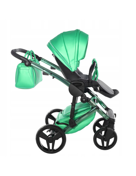 Wózek dziecięcy Junama FLUO V3 ( zestaw 3w1 ) 13
