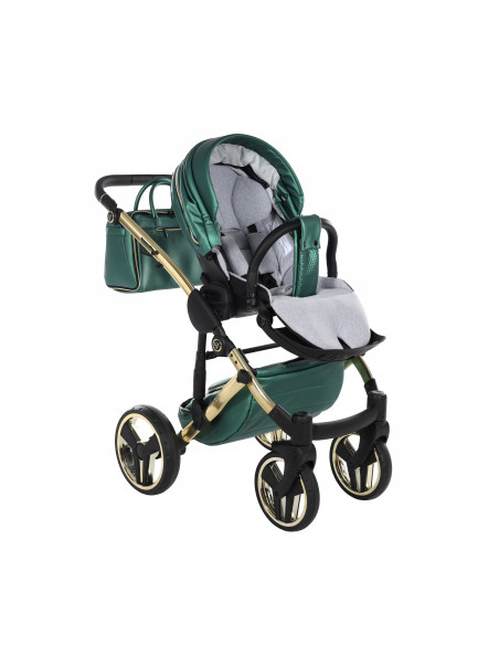 Wózek dziecięcy Junama FLUO V3 ( zestaw 3w1 ) 02