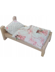 ŁÓŻKO DLA LALKI. ŁÓŻECZKO Z POŚCIELĄ DLA LALEK