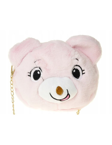 TOREBKA DZIECIĘCA RÓŻOWA, MIŚ. TOREBKA NA RAMIĘ...