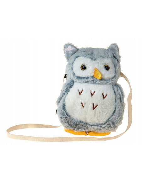 TOREBKA DZIECIĘCA SOWA. TOREBKA NA RAMIĘ TOREBKA Z REGULOWANYM PASKIEM