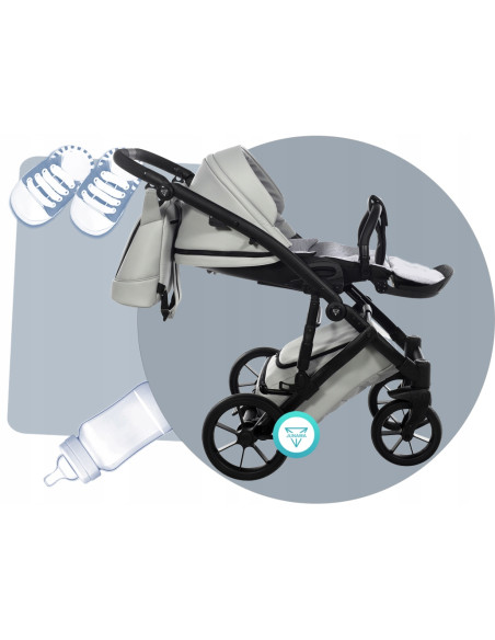 Wózek dziecięcy Junama SPACE EKO (2w1) 01