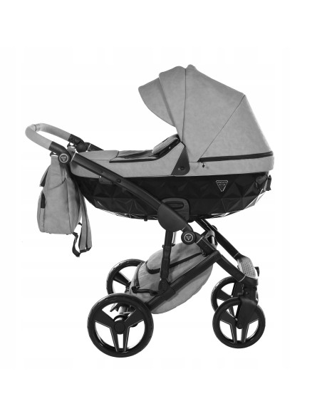 Wózek dziecięcy Junama V2 Diamond CARO (3w1) 02