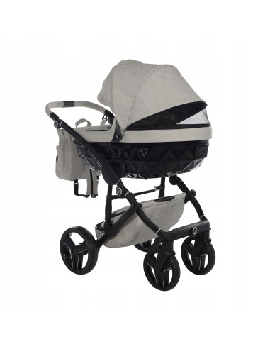 Wózek dziecięcy Junama V2 Diamond CARO (3w1) 02