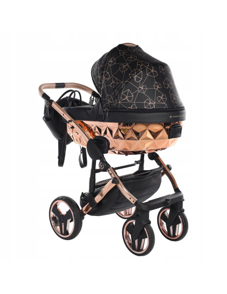 Wózek dziecięcy Junama Diamond HEART V2 (2w1) 02
