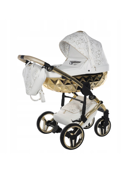 Wózek dziecięcy Junama Diamond HEART V2 (2w1) 01