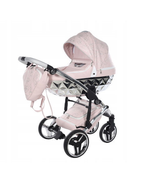Wózek dziecięcy Junama Diamond HEART V2 (2w1) 06
