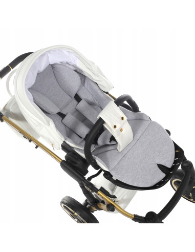 Wózek dziecięcy Junama MIRROR Satin V2 (2 w 1) 06
