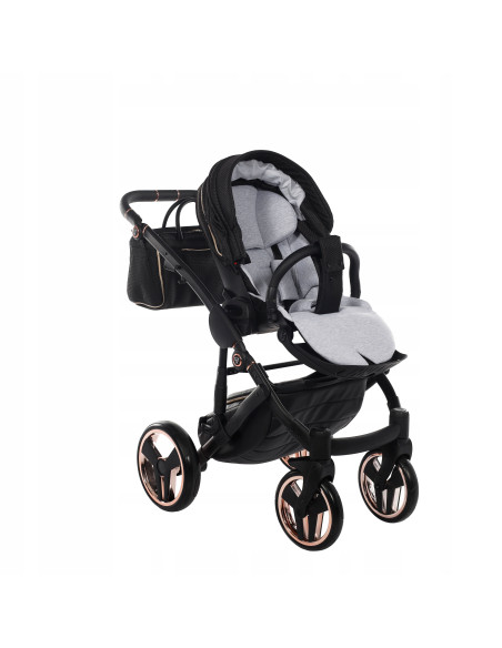 Wózek dziecięcy Junama MIRROR Satin V2 (2 w 1) 02