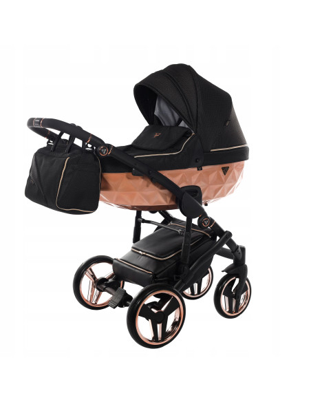 Wózek dziecięcy Junama MIRROR Satin V2 (3 w 1) 02