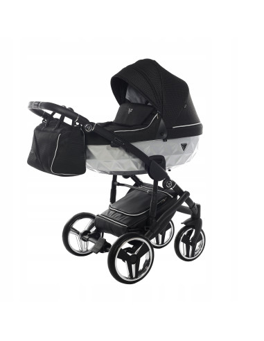 Wózek dziecięcy Junama MIRROR Satin V2 (3 w 1) 01
