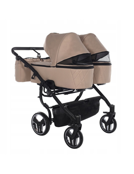 Wózek dziecięcy bliźniaczy Junama DUO V3 (2w1) 01