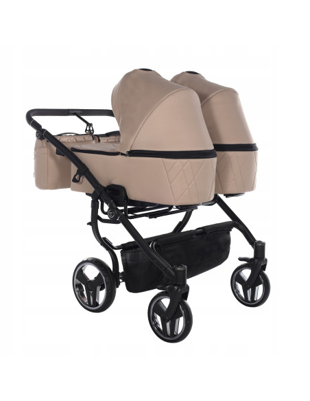 Wózek dziecięcy bliźniaczy Junama DUO V3 (2w1) 01